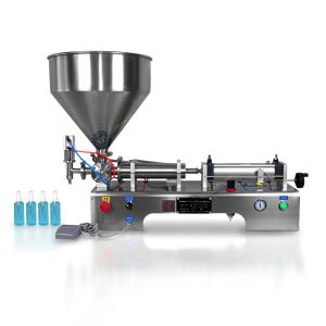 G1WTD 50-500 ML (เครื่องบรรจุของเหลว 1 หัว แบบมีกรวยบรรจุ)