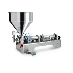 G1WTD 100-1000 ML (เครื่องบรรจุของเหลว 1 หัว แบบมีกรวยบรรจุ)