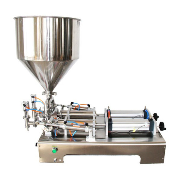 G2WTD 50-500 ML (เครื่องบรรจุของเหลว 2 หัว แบบมีกรวยบรรจุ)