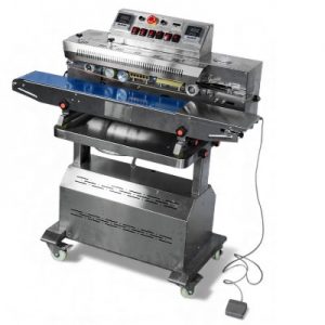 เครื่องซีลสูญญากาศแบบสายพานต่อเนื่อง